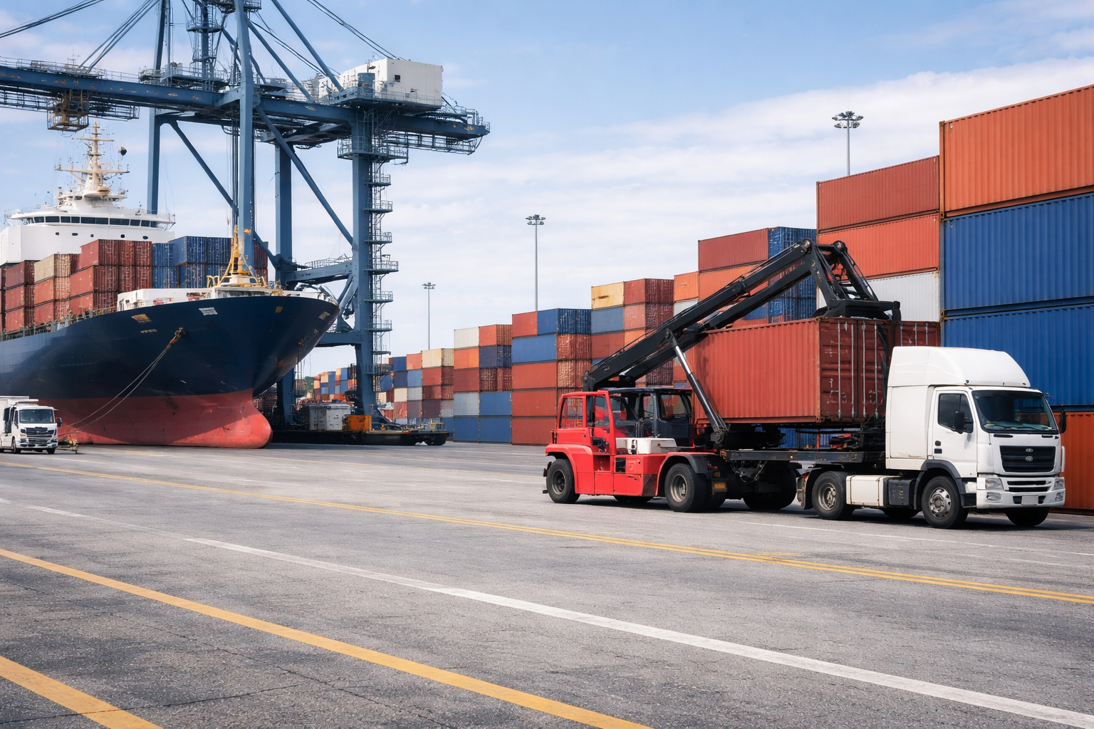 Polaris Shipping Lines logistics operations