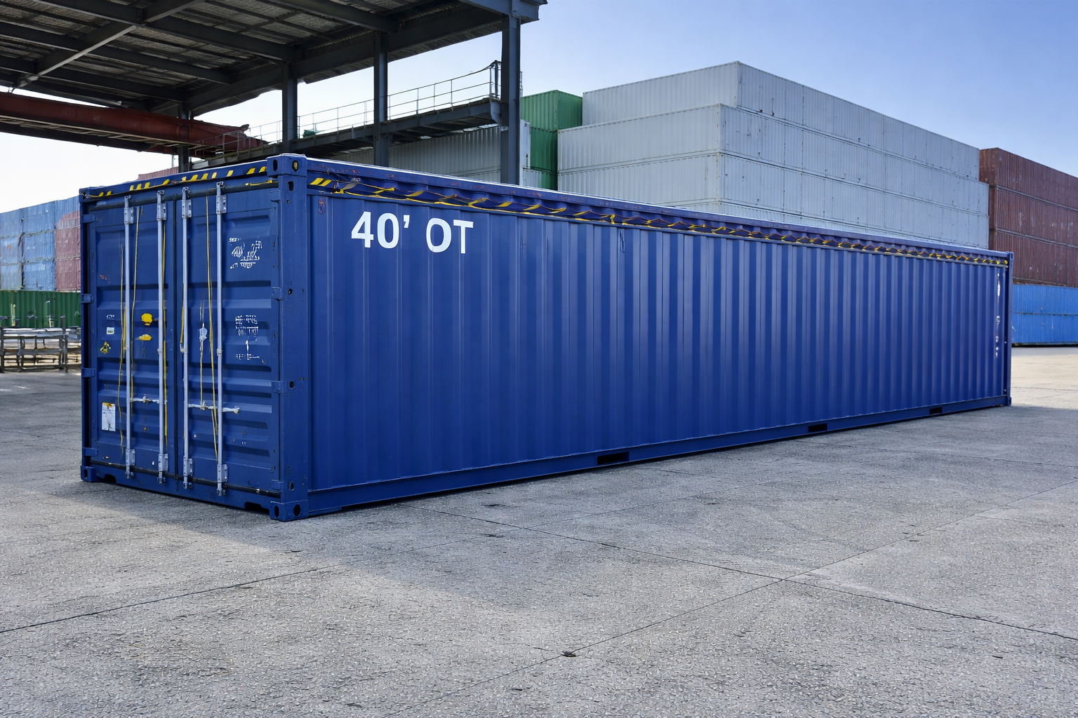 20 and 40 open top container specification